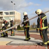 Stormoverlast Bonnikeplein Noordwijk